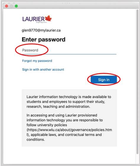 mylaurier login.